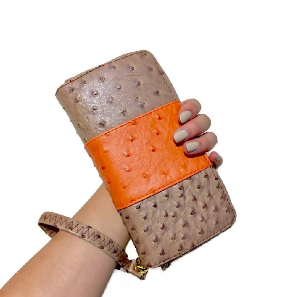 Large Intricate Wristlet Wallet